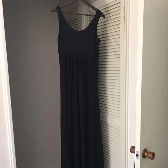 🌟Host Pick🌟 Witchery Sleeveless Black Maxi Dress NWOT Size L - Picture 2 of 16
